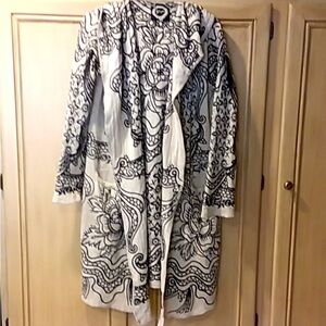 Johnny Was Biya hooded cardigan xs